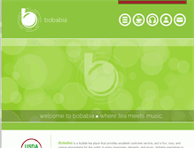 Tablet Screenshot of bobabia.com